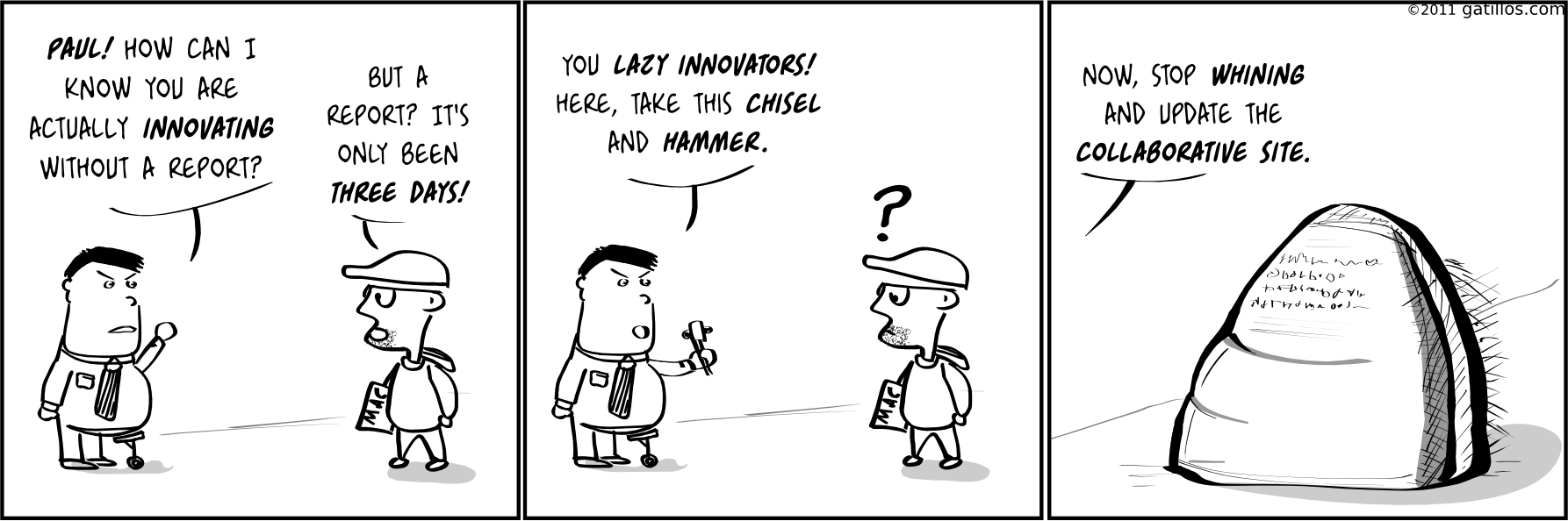 Paul the innovator (5): The collaborative site