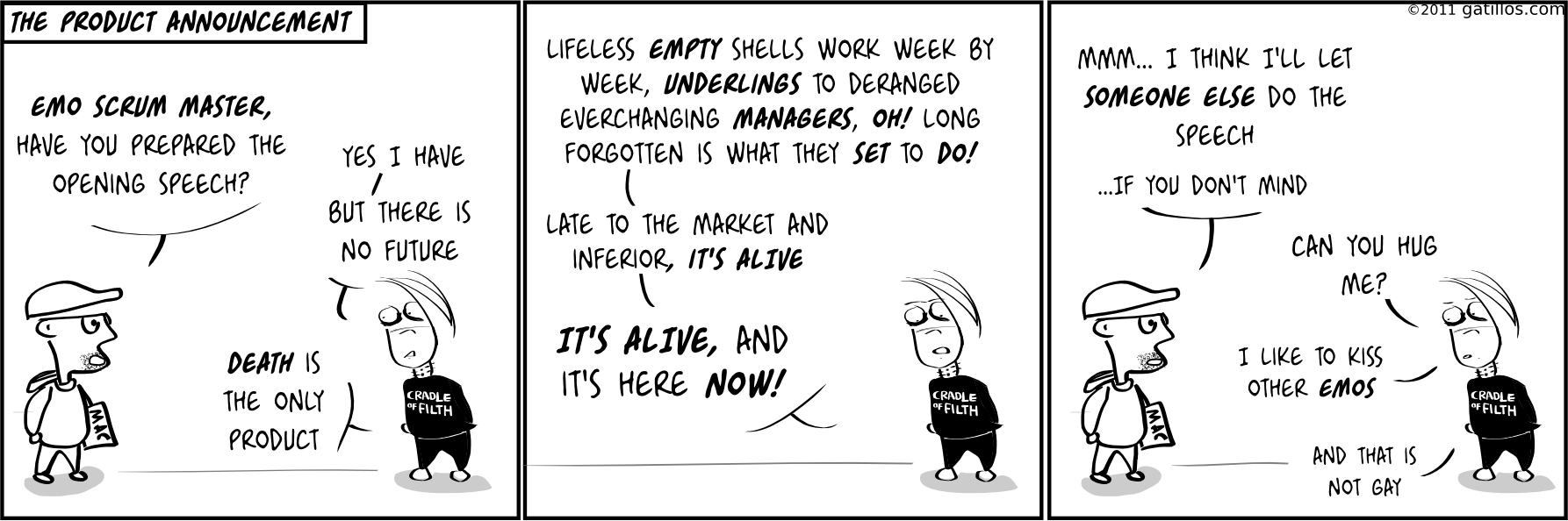 Paul the innovator (12): The announcement speech