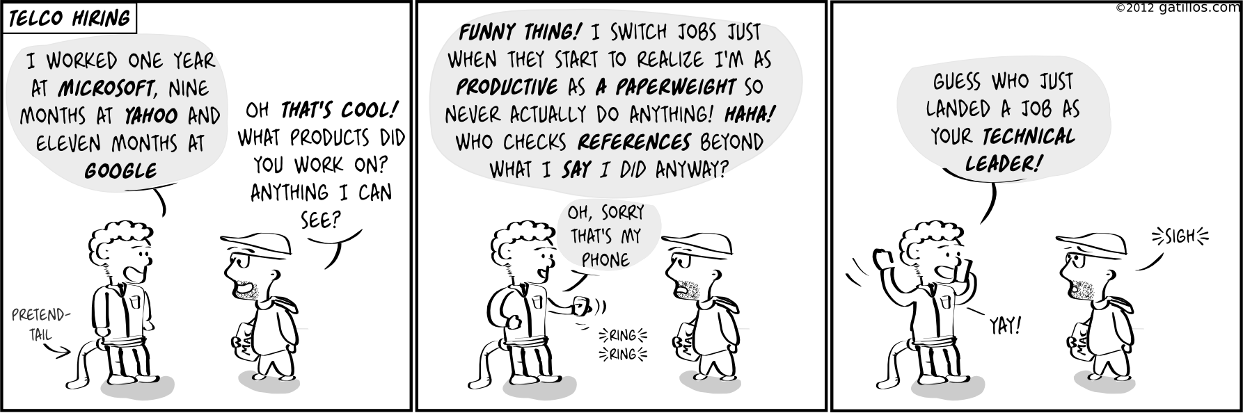 Paul the innovator (29): Telco hiring