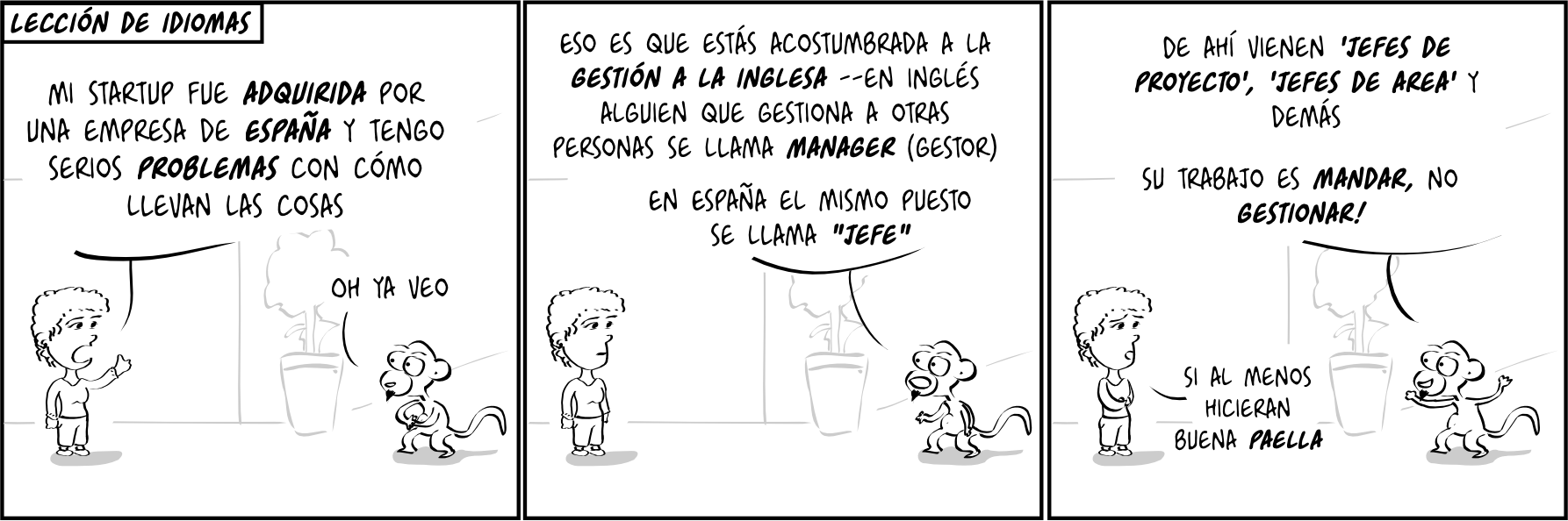 Paul the innovator (42): Lección de idiomas