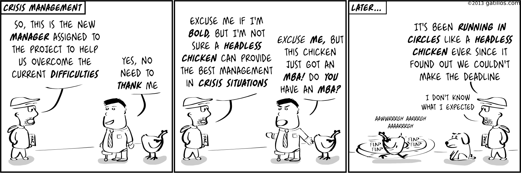 Paul the innovator (59): Crisis management