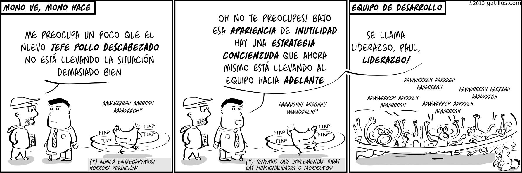 Paul the innovator (60): Mono ve, mono hace