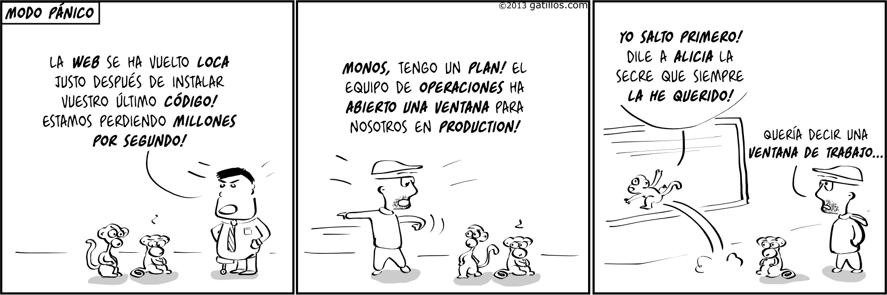 Paul the innovator (67): Modo pánico